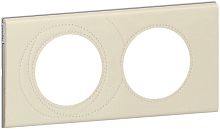 Рамка универсальная Legrand Celiane Corian 2-м. кожа макиато картинка